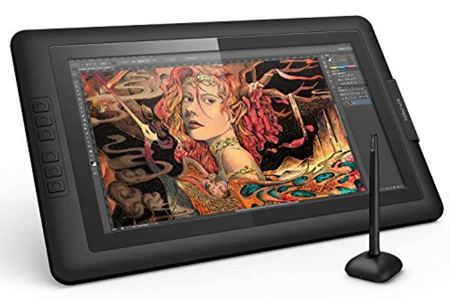 XP-Pen Artist15.6 15.6 Inch IPS Drawing Monitor Pen Display Graphics Digital Monitor with Battery-Free Passive Stylus (8192 Levels Pressure) (Artist15.6)