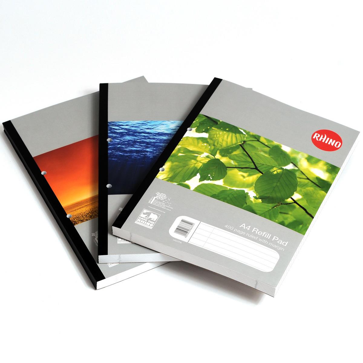 VARSITY Refill Pad A4 200 Leaf 6mm Ruled & Margin (Pack of 5)