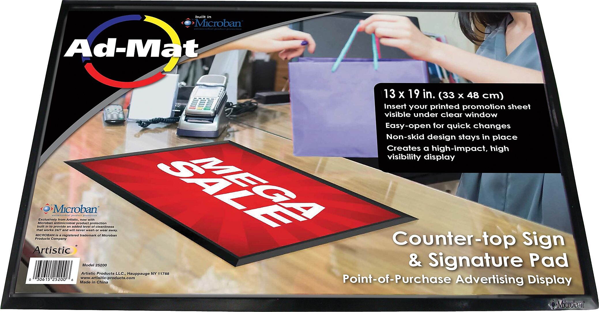 Artistic Office Products AdMat Counter Mat 19 AOP25200