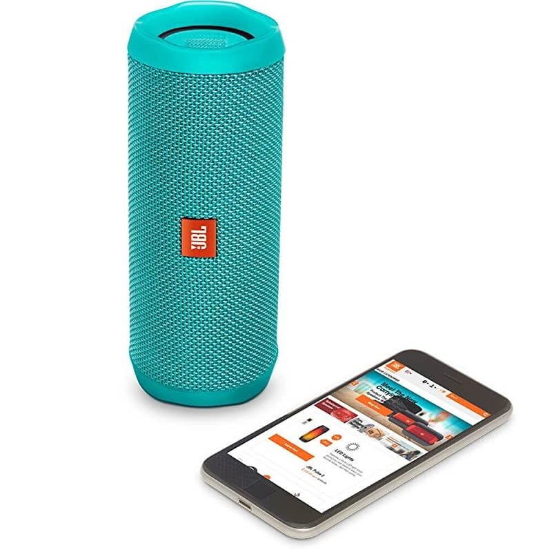 Flip 4 Waterproof Portable Bluetooth Speaker Teal