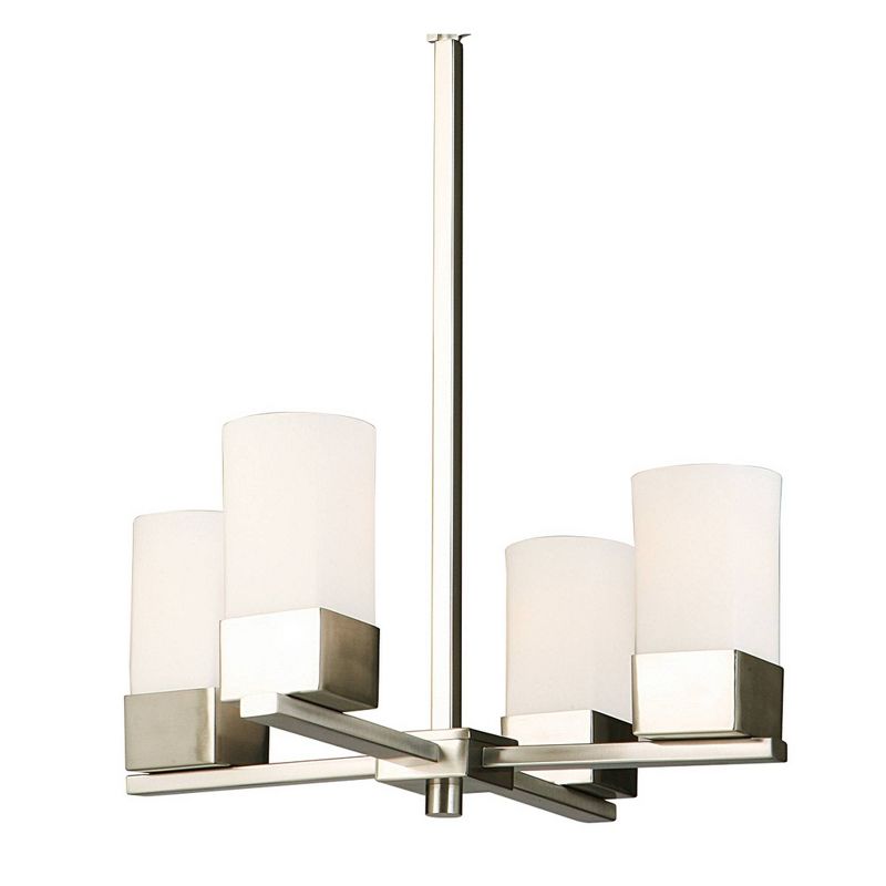 Ciara Springs 4 Light Chandelier Bronze/White - EGLO