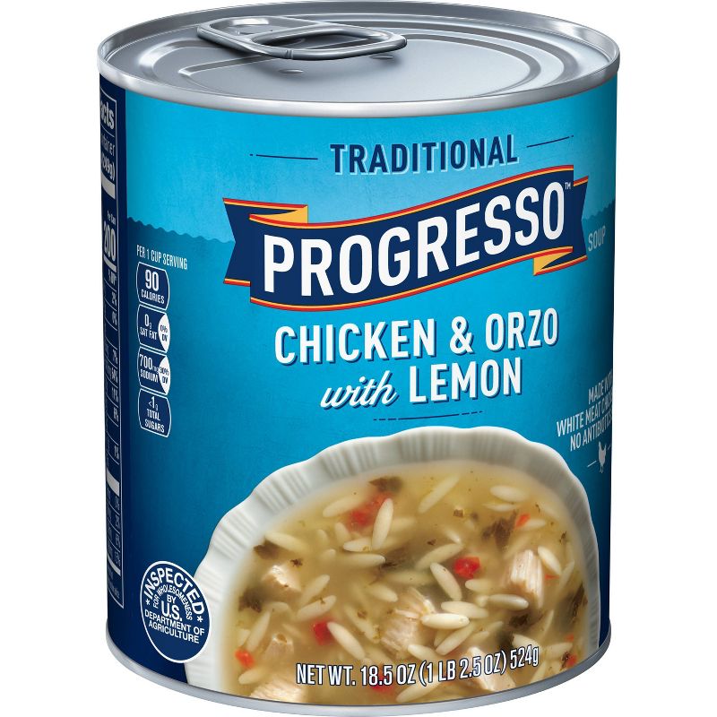 Progresso Traditional Chicken & Orzo with Lemon 18.5oz