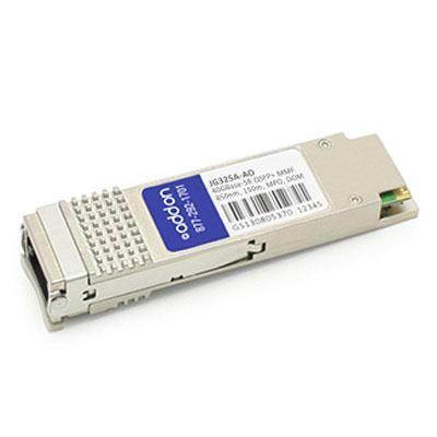 Addon Hp Jg325a Compatible Taa Compliant 40Gbase-Sr4 Qsfp+ Transceiver (Mmf 850Nm 150M Mpo Dom)