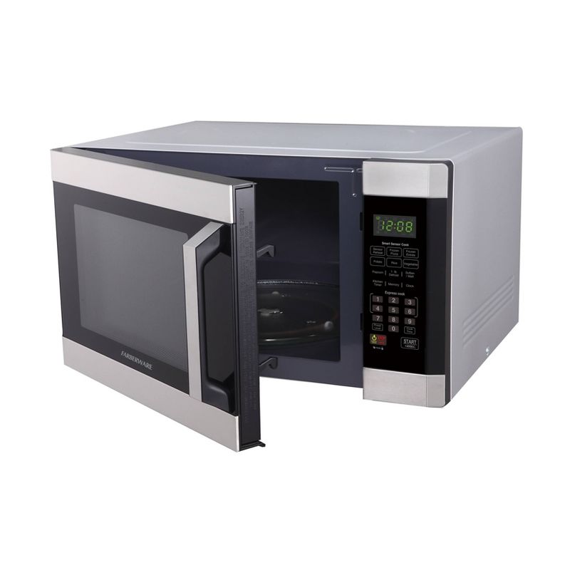 Faberware 1.6 cu ft Microwave Oven with Smart Sensor - Silver