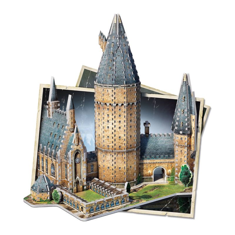 Wrebbit Harry Potter Hogwarts Great Hall 3D Puzzle 850pc