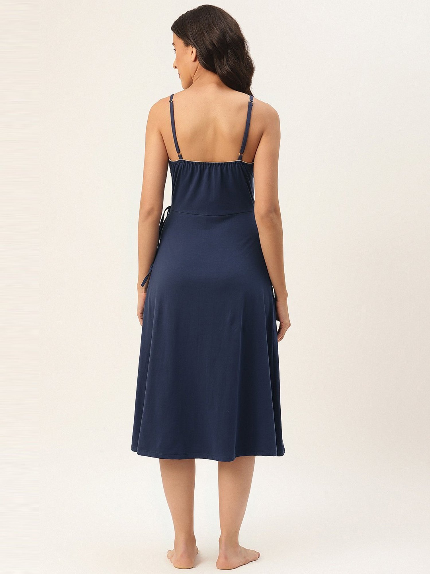 Ms.Lingies Blue Lace Work Nighty