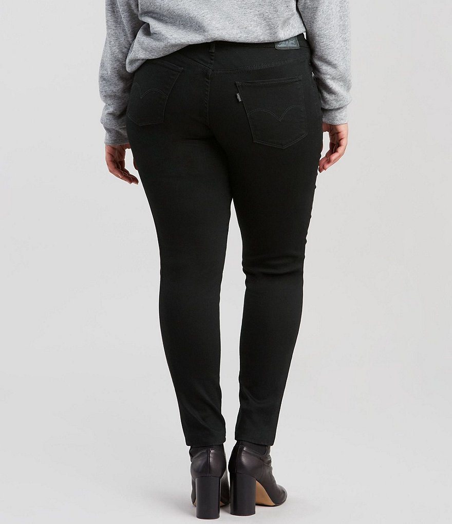 Ruby Rd. Plus Size Super Soft Stretch Denim Straight Leg Jeans