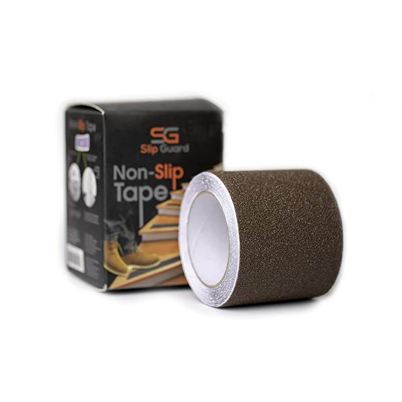 NonStair Tape Indoor amp Outdoor Waterproof Safety Steps 4 x 15quot ft 80 Grit Brown