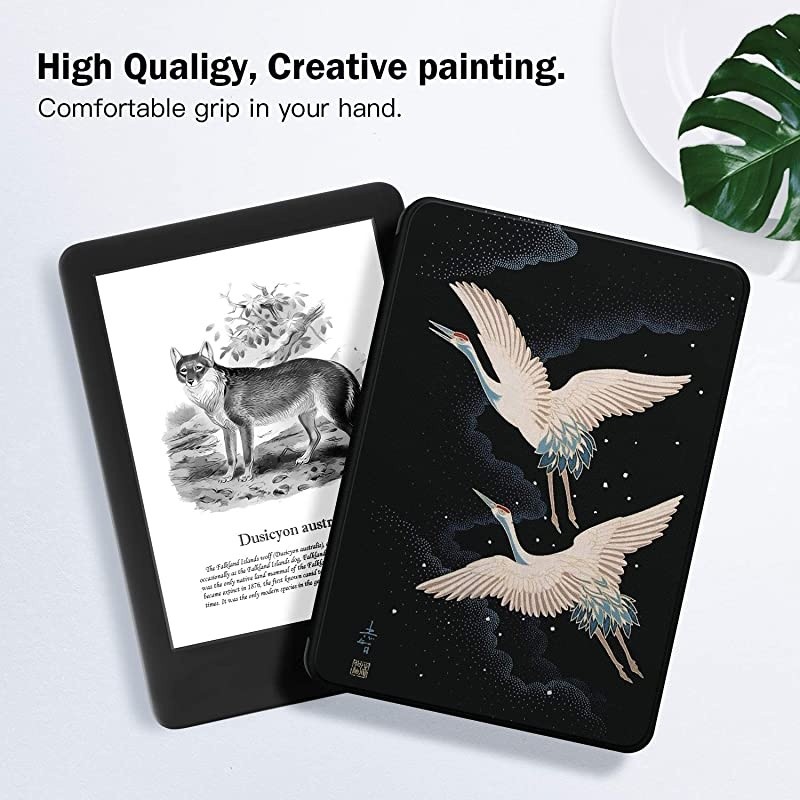 Case for AllNew Kindle10th Gen 2019 Release PU Leather Cover with Auto WakeSleepFits  AllNew Kindle 2019Will not fit Kindle Paperwhite or Kindle OasisFlying Birds