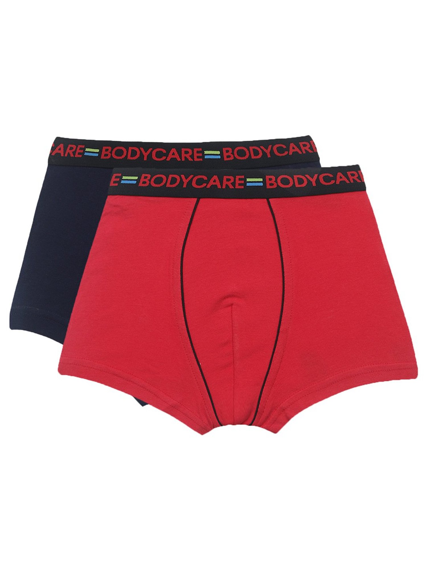 Bodycare Kids Assorted Solid Trunks (Pack Of 2)