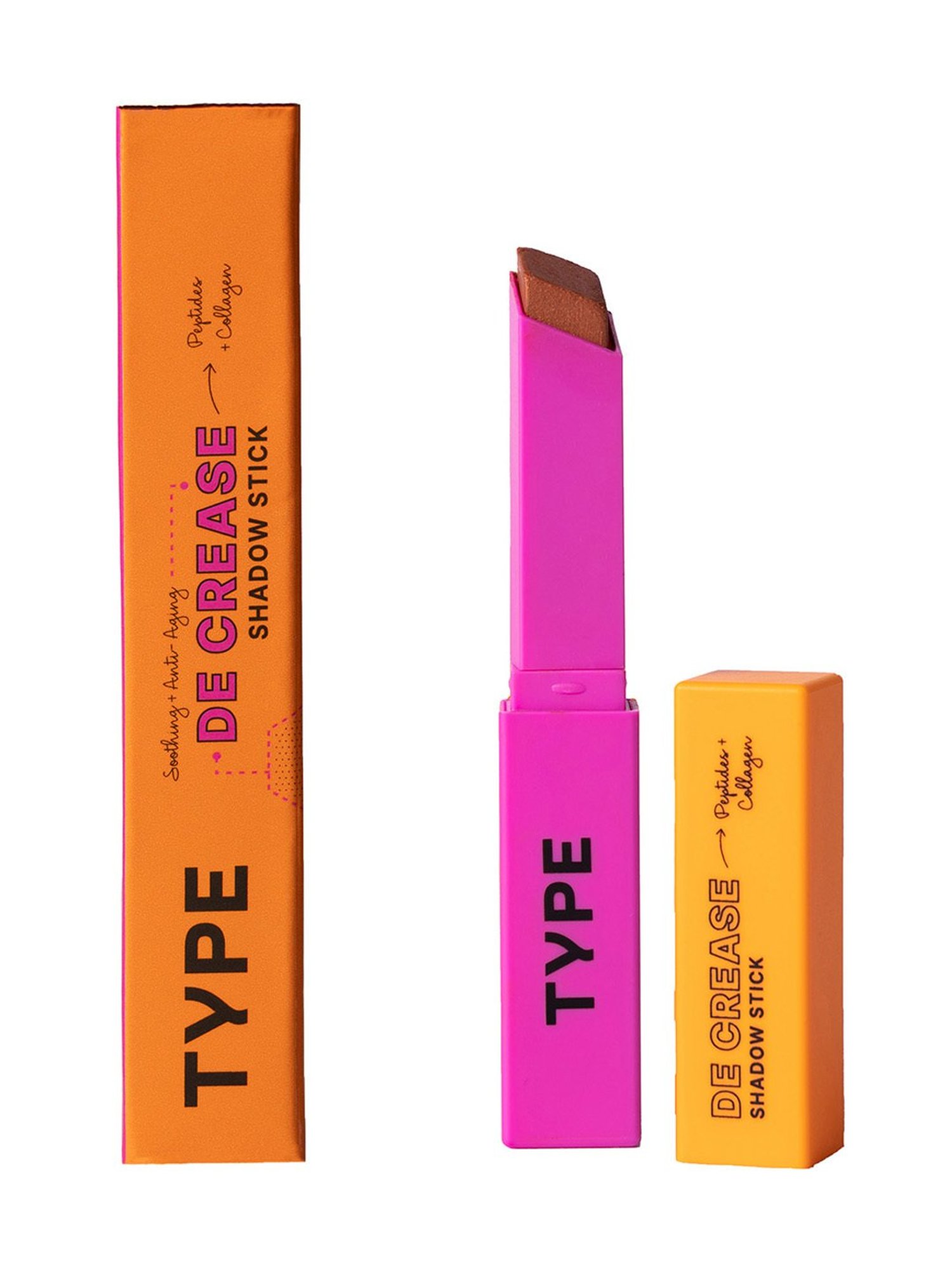 TYPE BEAUTY Decrease Eyeshadow Stick Chocolate Cake - 2.5 gm