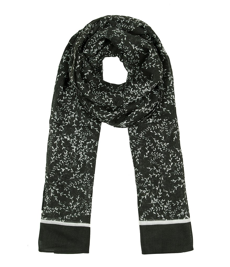 REBECCA MINKOFF Scattered Vine Long Scarf