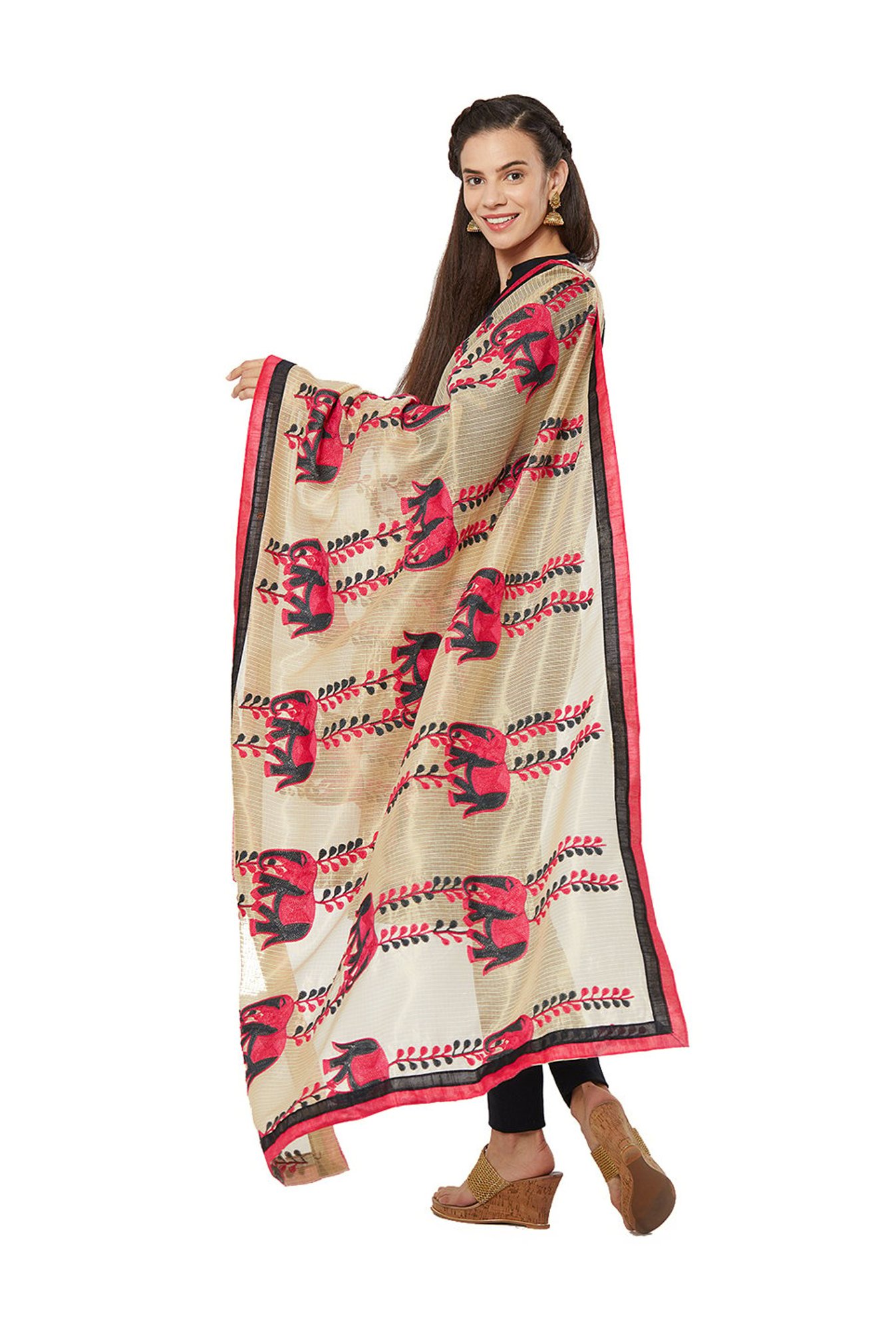 Dupatta Bazaar Beige Dupatta
