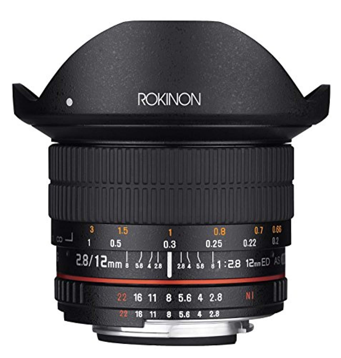 Rokinon 12mm f/2.8 Full Frame Fisheye Lens (for Canon EOS Cameras)