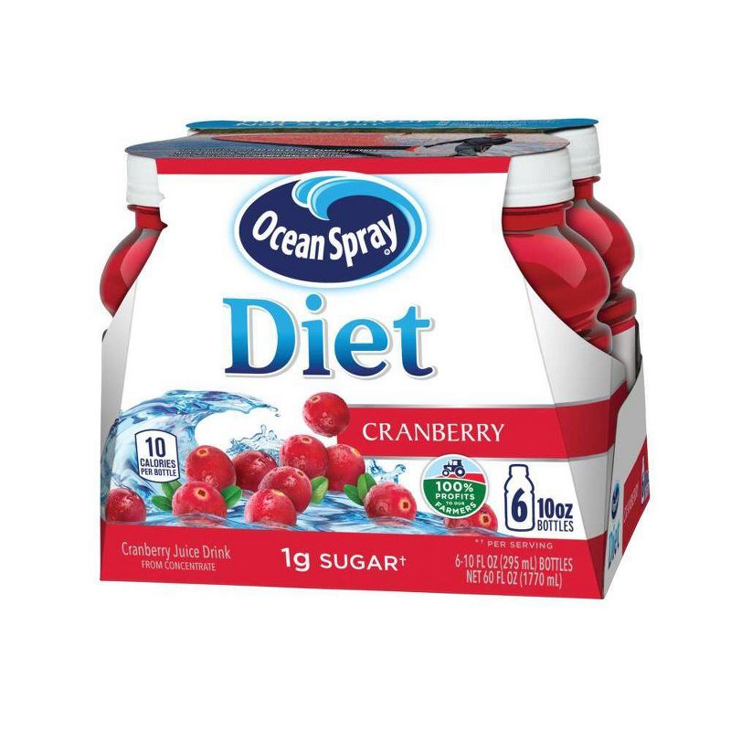 Ocean Spray Diet Cranberry Juice Cocktail - 6pk/10 fl oz Bottles