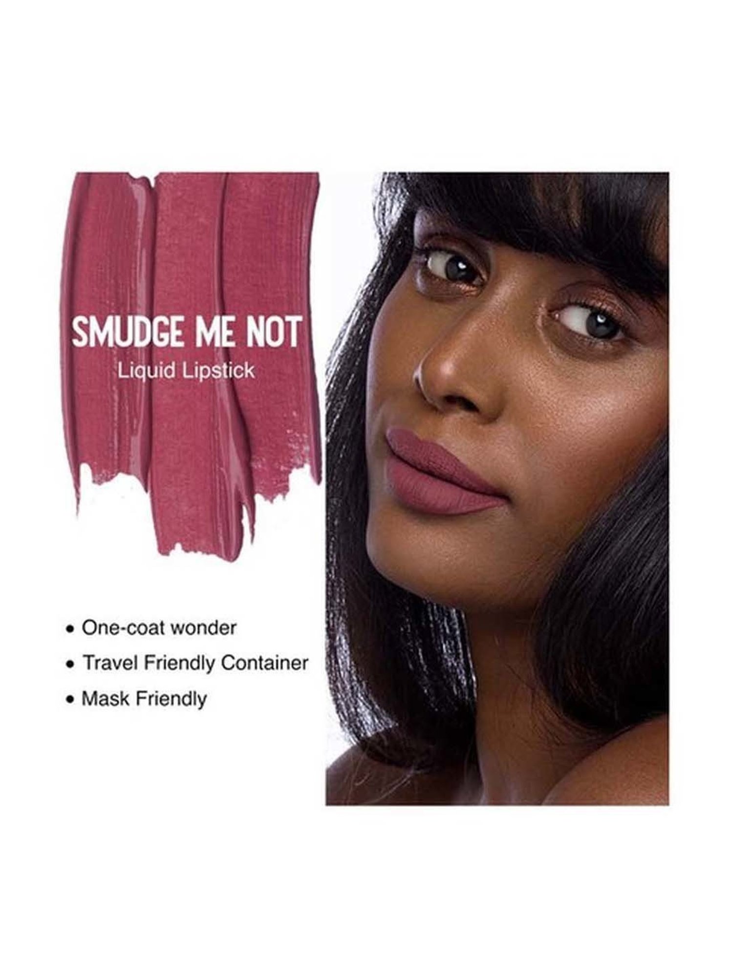 Sugar Cosmetics Smudge Me Not Liquid Lipstick 11 Greige Rage - 4.5 gm