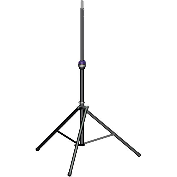 Ultimate TS99L Black Tripod Stand W/Leveling Leg Speaker Stand