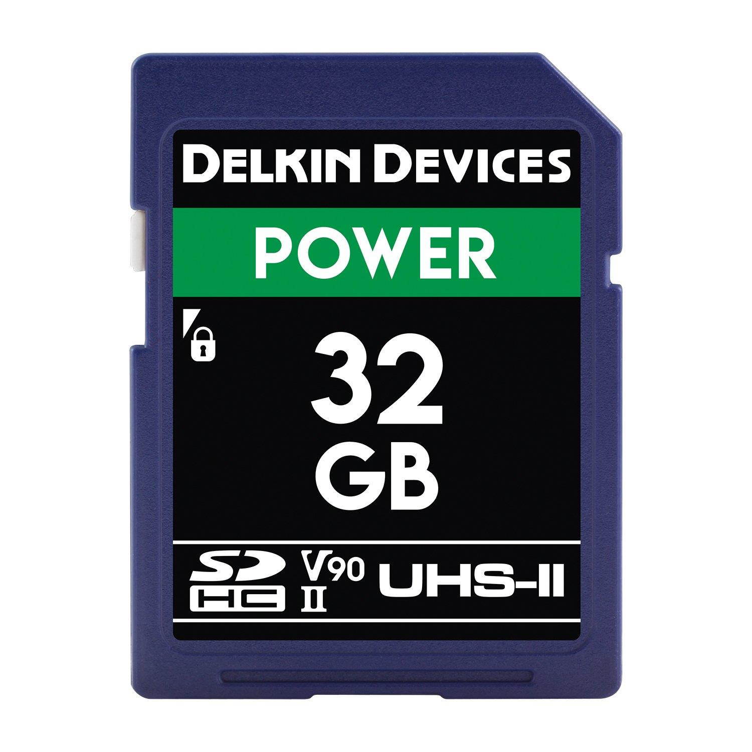 Delkin DDSDG2000128 Devices 128GB Power SDXC UHS-II (U3/V90) Memory Card