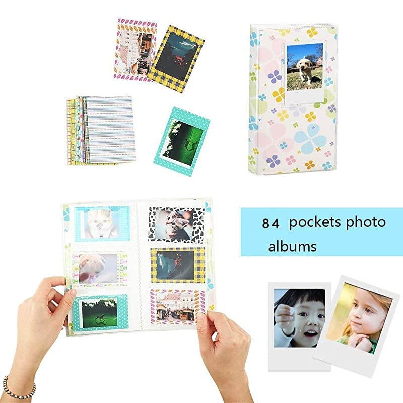 Instant Camera Accessories Bundle Compatible for Fujifilm Instax Mini 9 Mini 8+ Mini 8 Instant Film Camera Includes Camera Case Album Frame Stickers Strapetc Owl