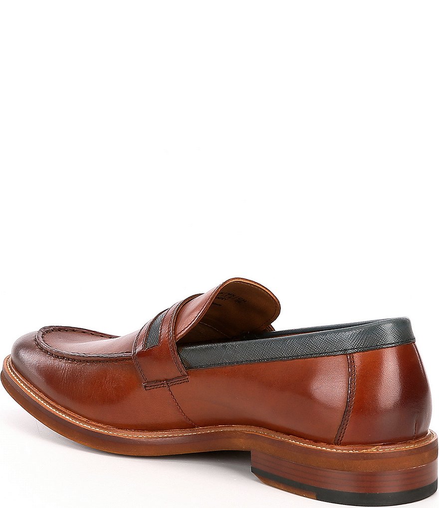 Kenneth Cole New York Men's Prewitt Leather Penny Loafers