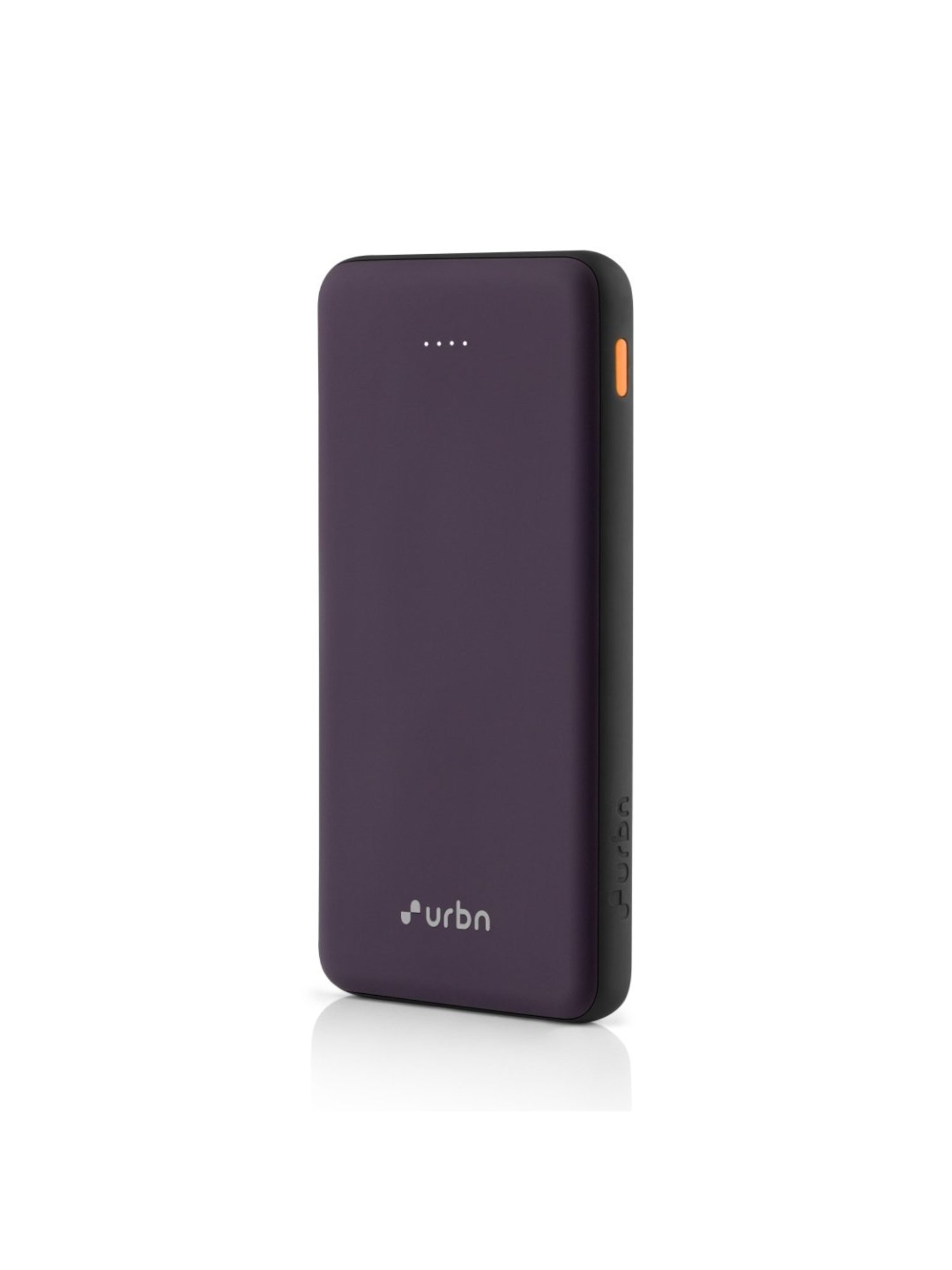 URBN 10000 mAh Ultra Slim 12W Power Bank with Type C Input-Output (Purple)