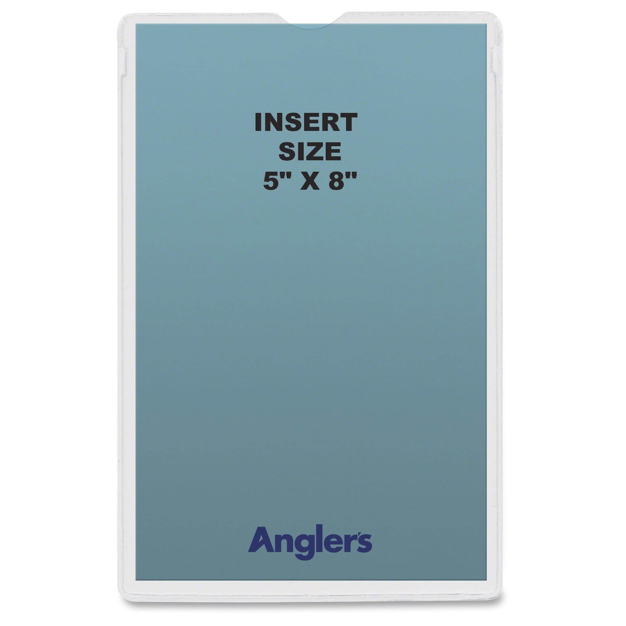 Anglers Self-stick Crystal Clear Poly Envelopes