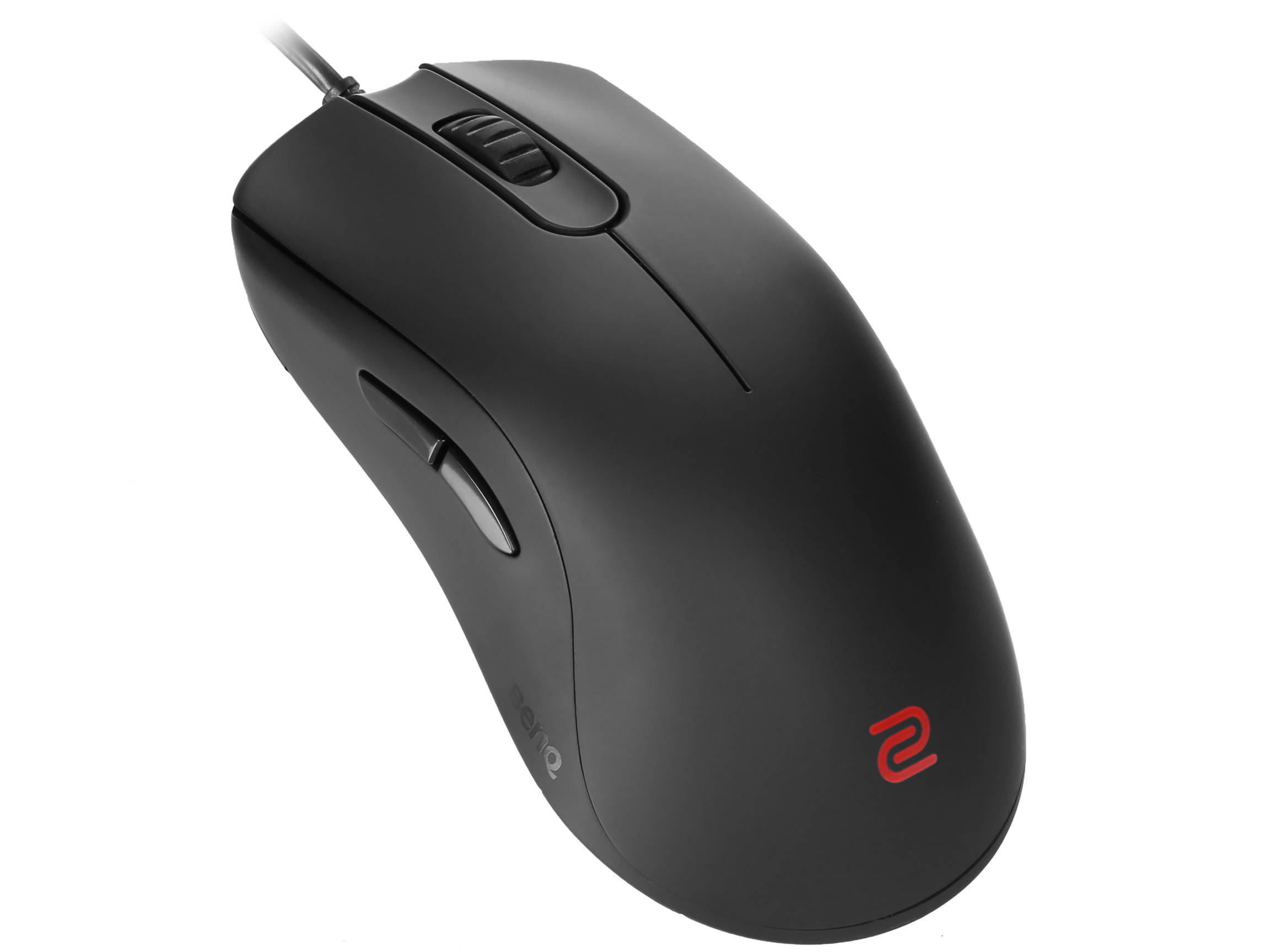 BenQ ZOWIE FK2 Gaming Mouse, Medium Ambidextrous Low Profile Design, Driverless, DPI / Hz / Lift-off Adjustable, Side Buttons, 6 Feet cable