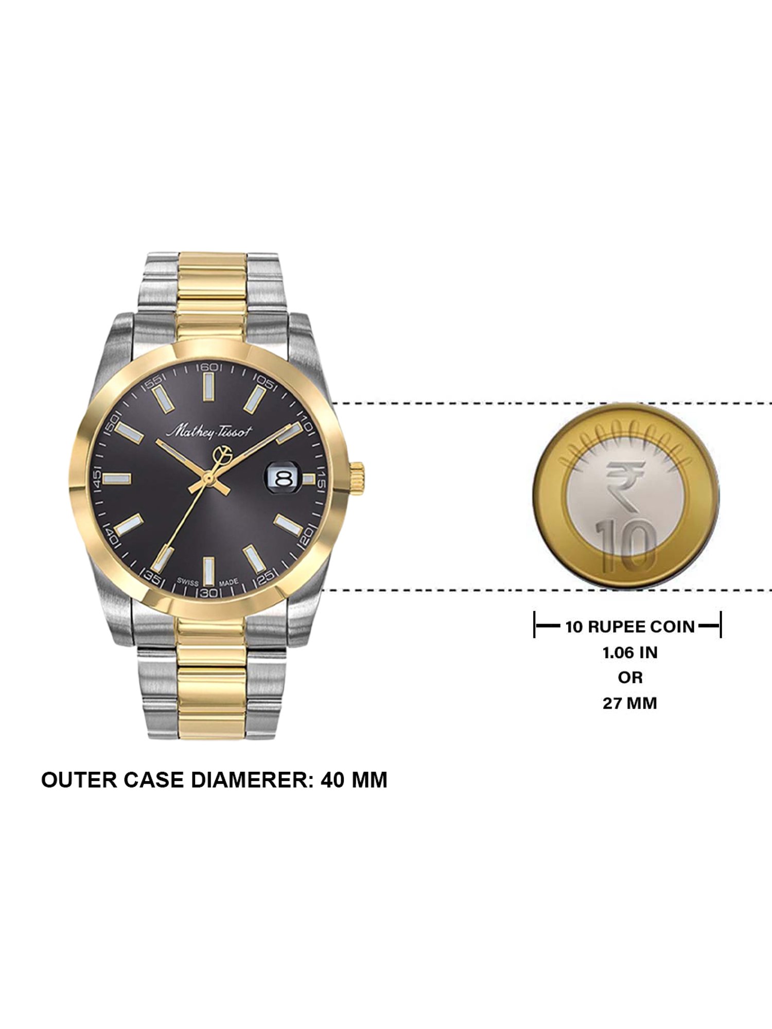 Mathey Tissot H450BN Analog Watch for Men