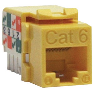 Micro Connectors CAT5 RJ45 Coupler F-F Straight