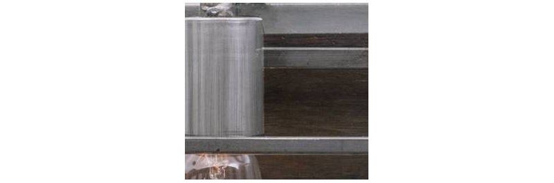 6" Lofty 4 Light Vanity Steel/Zebrawood - Varaluz