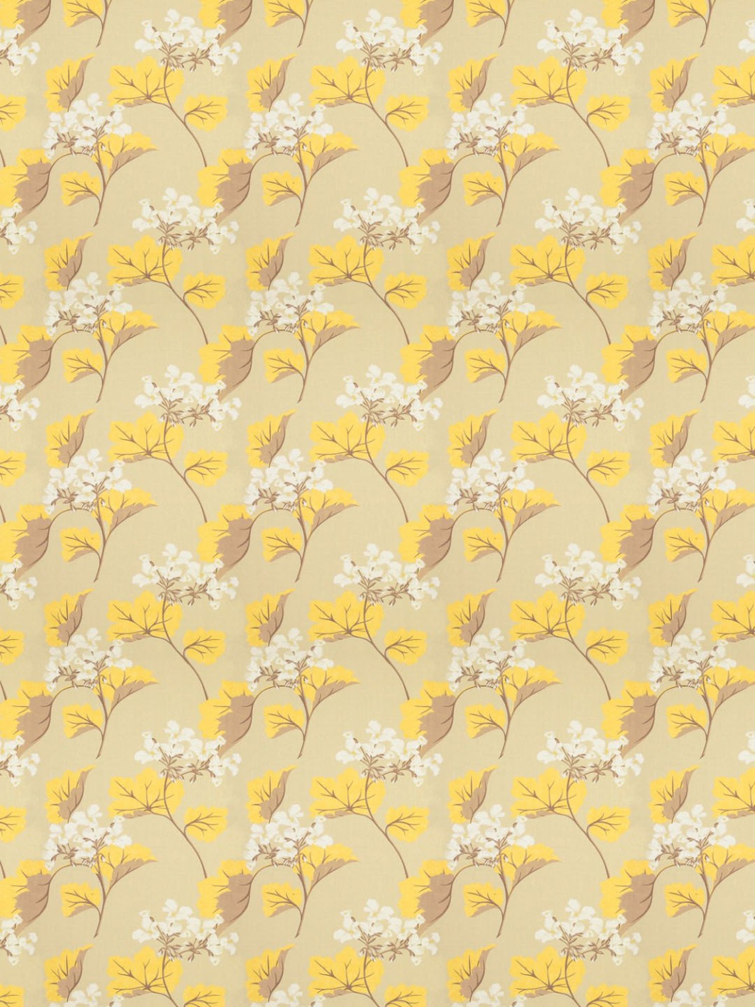 SPACES DRAPE STORY Elegent Yellow Polyester 5 ft Window Curtain - Set of 2