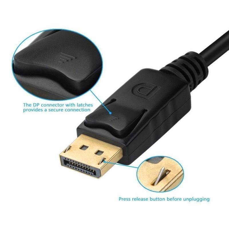 4 in 1 Monitor Multi Displayport DP to HDMI DVI VGA Display &Video Adapter Cable