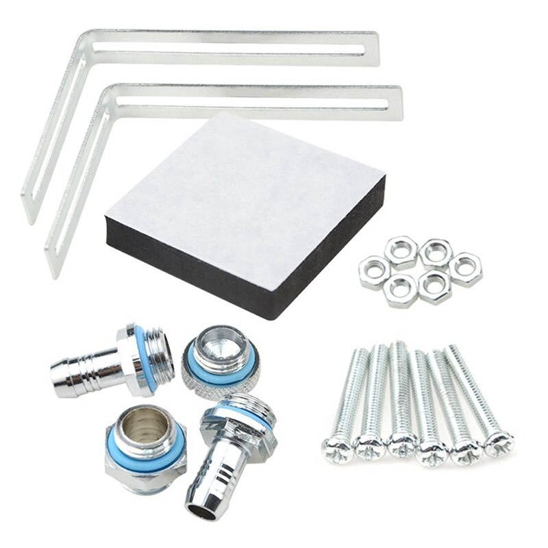 600L/H 19W Dc12V Cpu Cooling Heat Exchanger Water Pump Tank 255 Ml Co2 Cooler