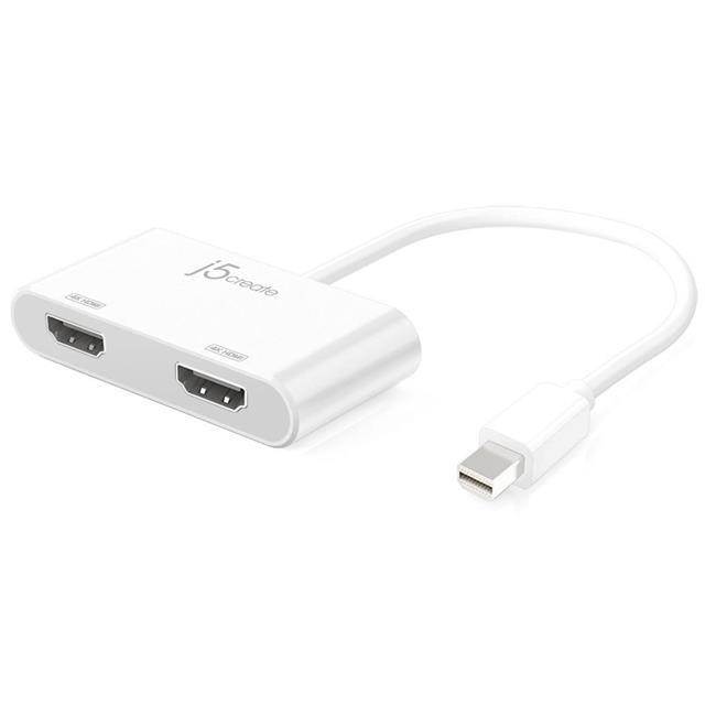 j5create Mini DisplayPort to Dual HDMI Adapter