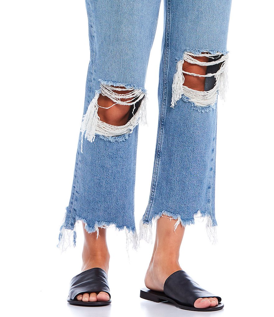 Free People Vicente Leather Slide Sandals