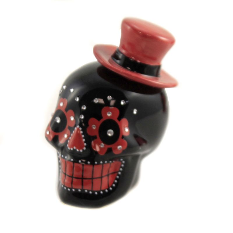 Tabletop 3.0" Day Of The Dead Salt &  Pepper Celebration Mexican Holiday Pacific Trading  -  Salt And Pepper Shaker Sets
