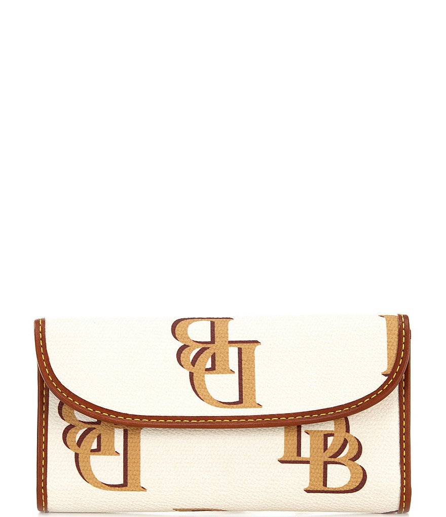 Dooney & Bourke Signature Monogrammed Collection Continental Clutch