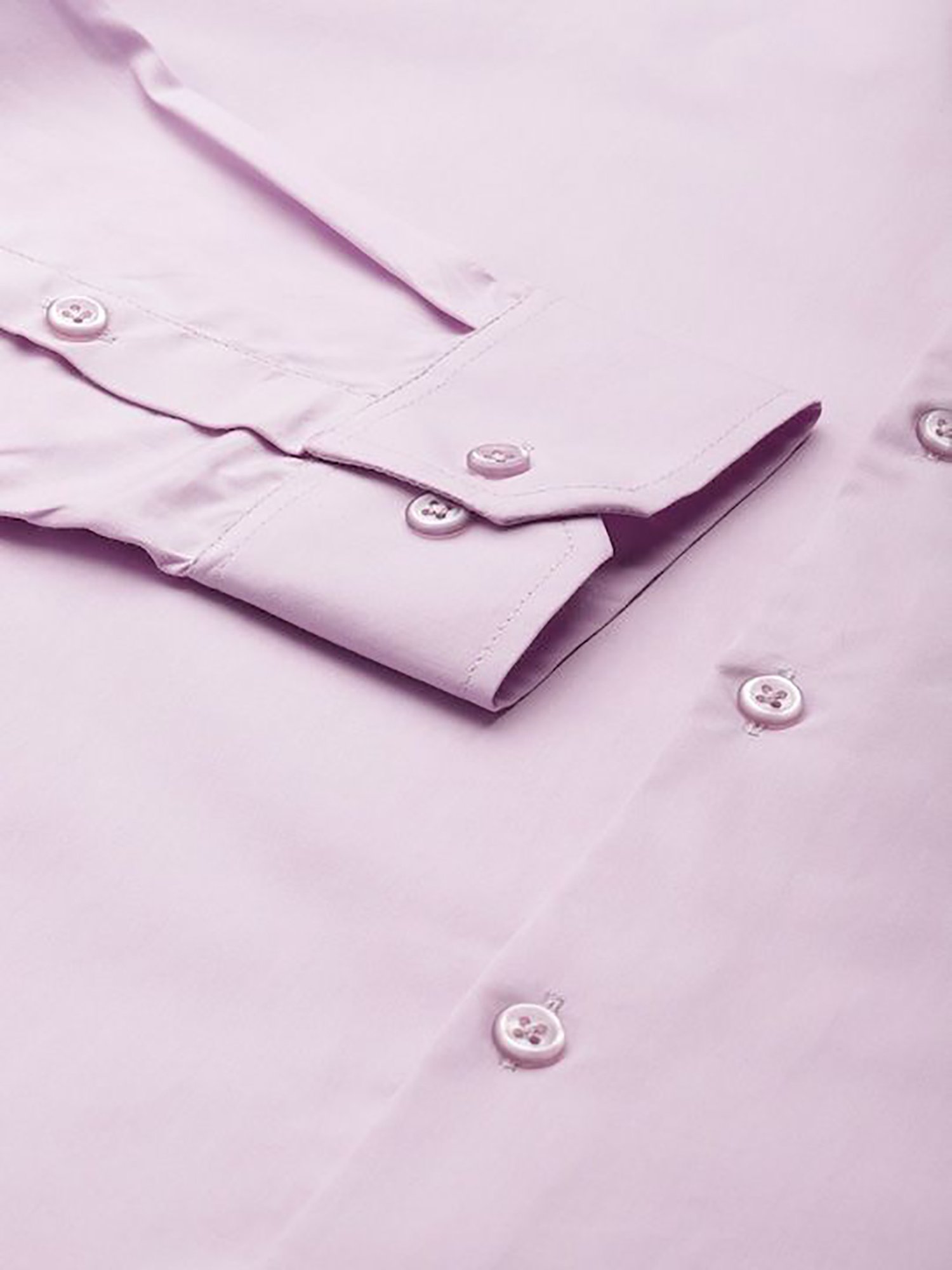 Hancock Purple Slim Fit Solid Shirts