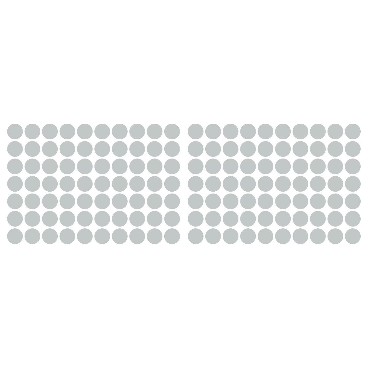 LiteMark 2 Inch Orange Dot Decals - Pack of 80