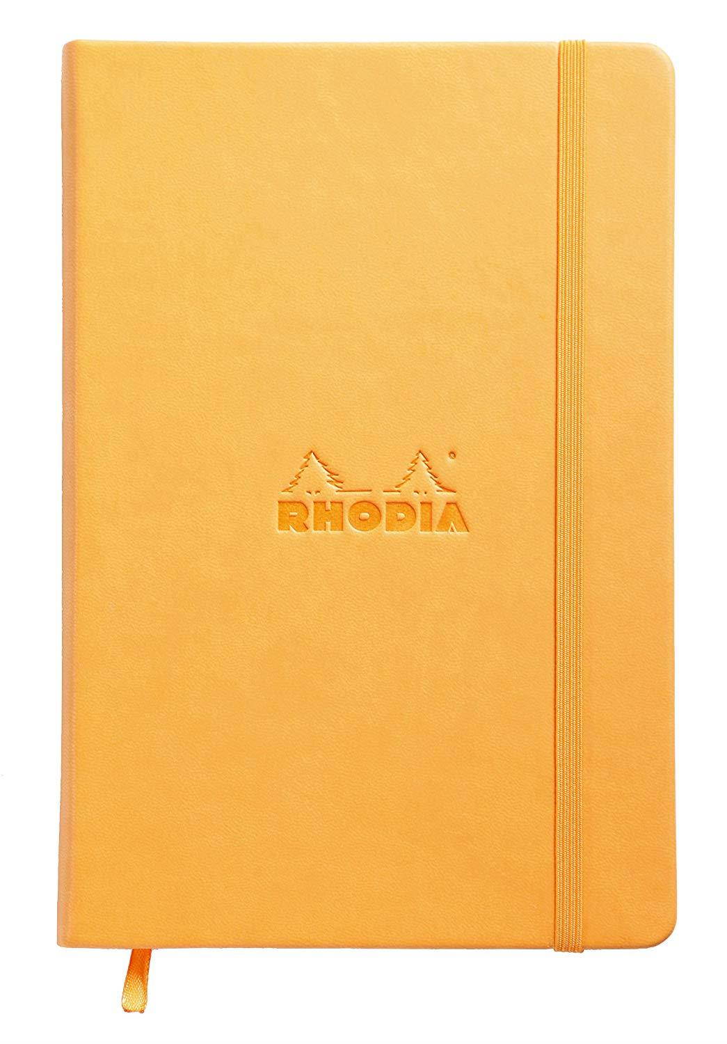 Rhodia Webnotebook Orange 5 1/2 X 8 1/4