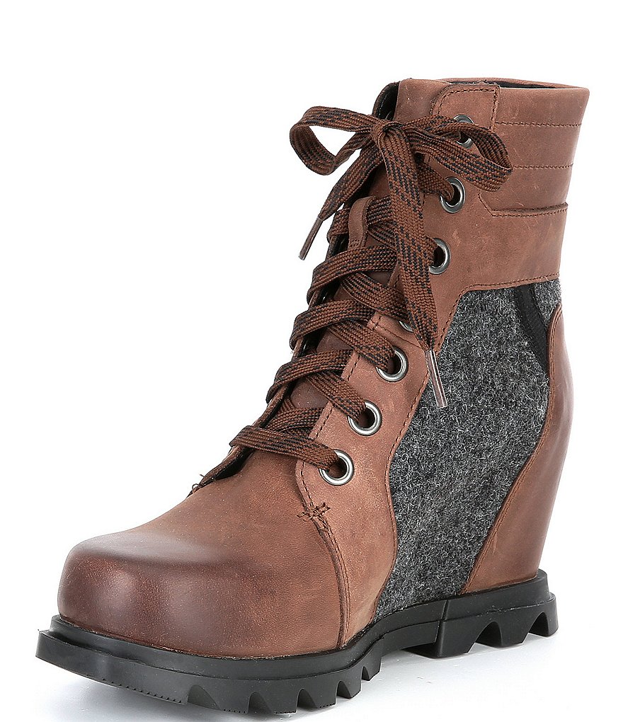 Sorel Joan of Arctic Lace-Up Wedge Lexi Booties