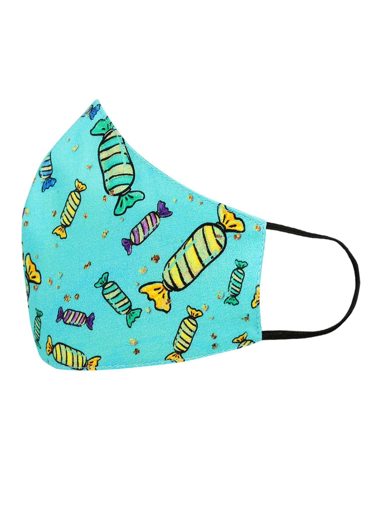 Tossido 8 - 14 Yrs. KIDS 3 Layered Reusable Face Masks - Pack of 3