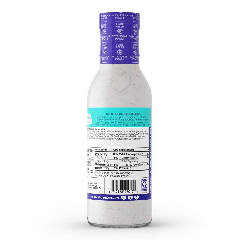 Follow Your Heart Vegan Bleu Cheese Salad Dressing - 12oz