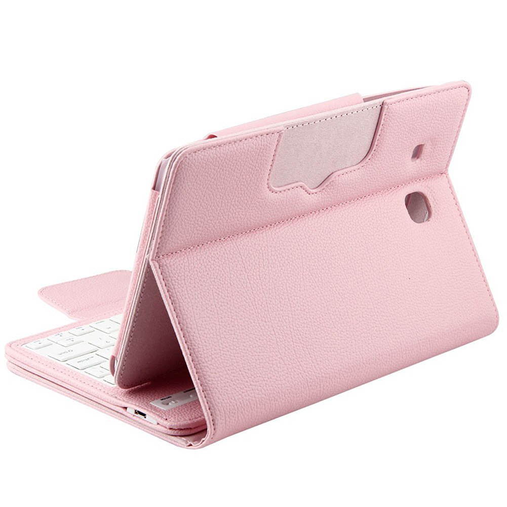 HaiBlue Bluetooth 3.0 Keyboard for Samsung Galaxy Tab E 9.6 Inch Tablet SM-T560/SM-T561 PU Leather Case Cover