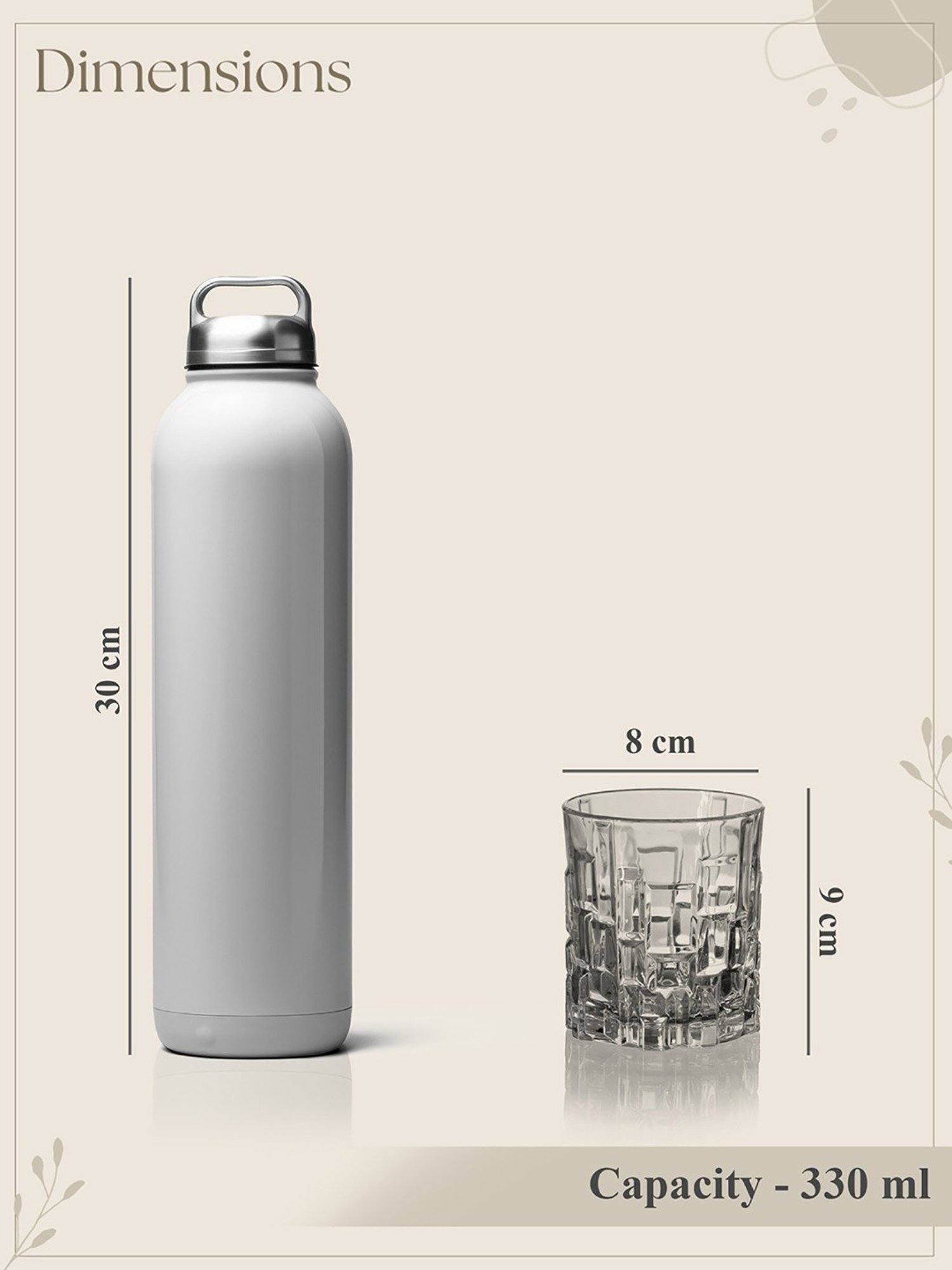 Trovea's Italian Timeless Crystal Transparent Glass Whiskey Glass - Set of 6