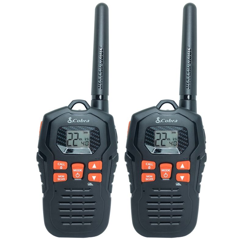 Cobra Micro-Talk 35 Mile Two Way Radio 2pk - Black (CXY805)