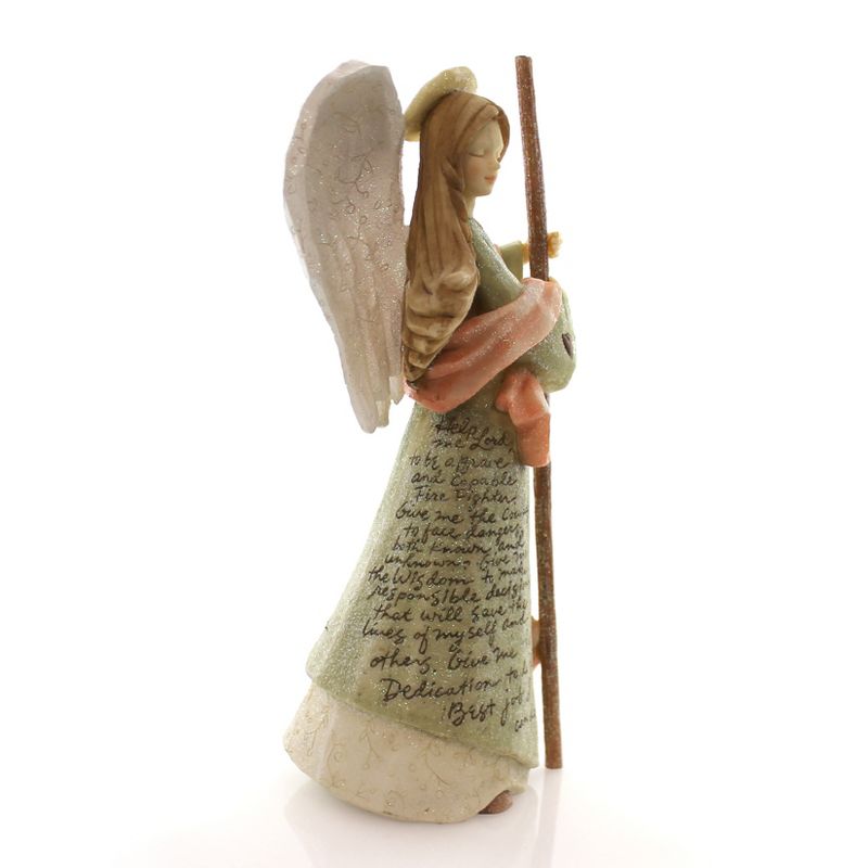 Foundations Firefighters Angel Inspirational Dedication  -  Decorative Figurines