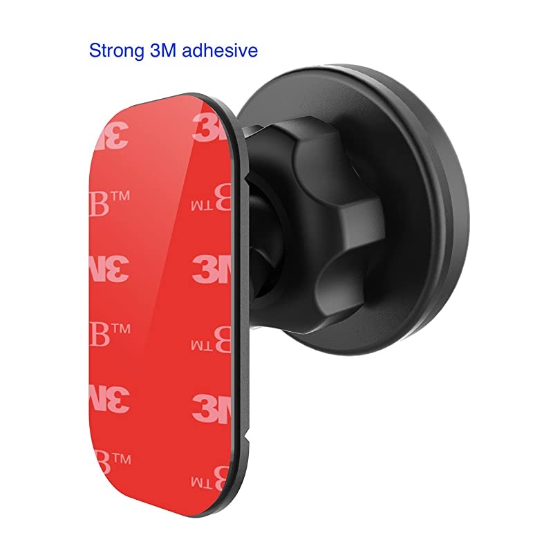 Car Mount, WixGear Universal Stick On Mount (2 Pack) Dashboard Phone Holder for Car for Cell Phones and Mini Tablets with Fast Swift-snap Technology, Cell Phone Mount