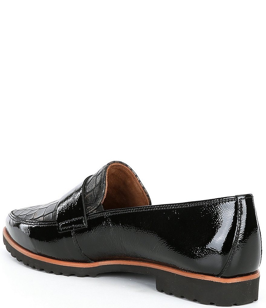 Paul Green Dara Lizard Embossed Flats