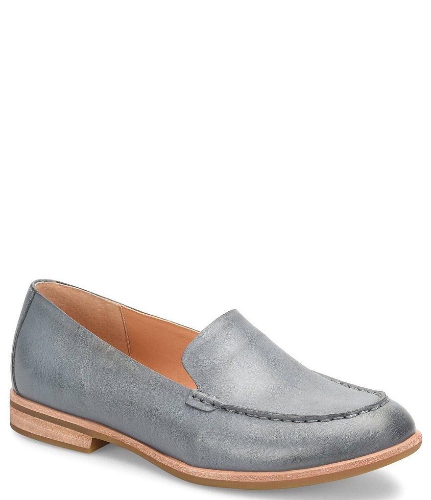 Trotters Harlow Lizard Patent Suede Leather Slip-Ons